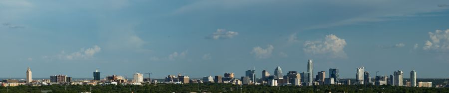 Austin Texas City Skyline