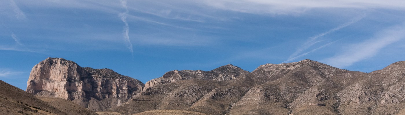 Guadalupe Mountains in Texas