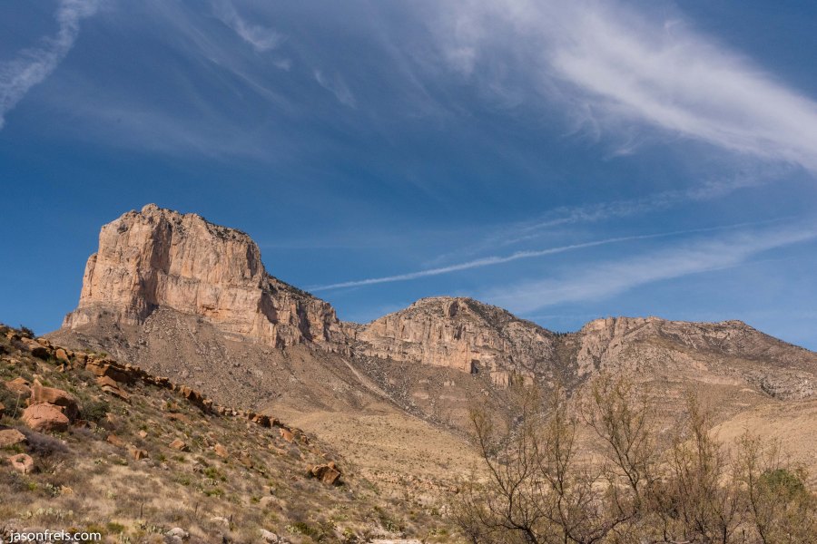 Guadalupe Mountains in Texas