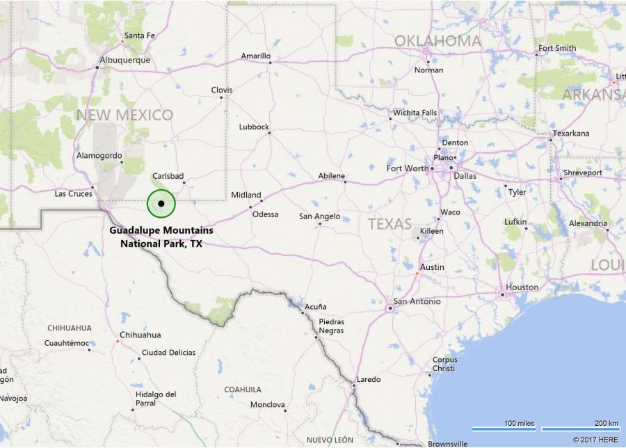Map of Texas