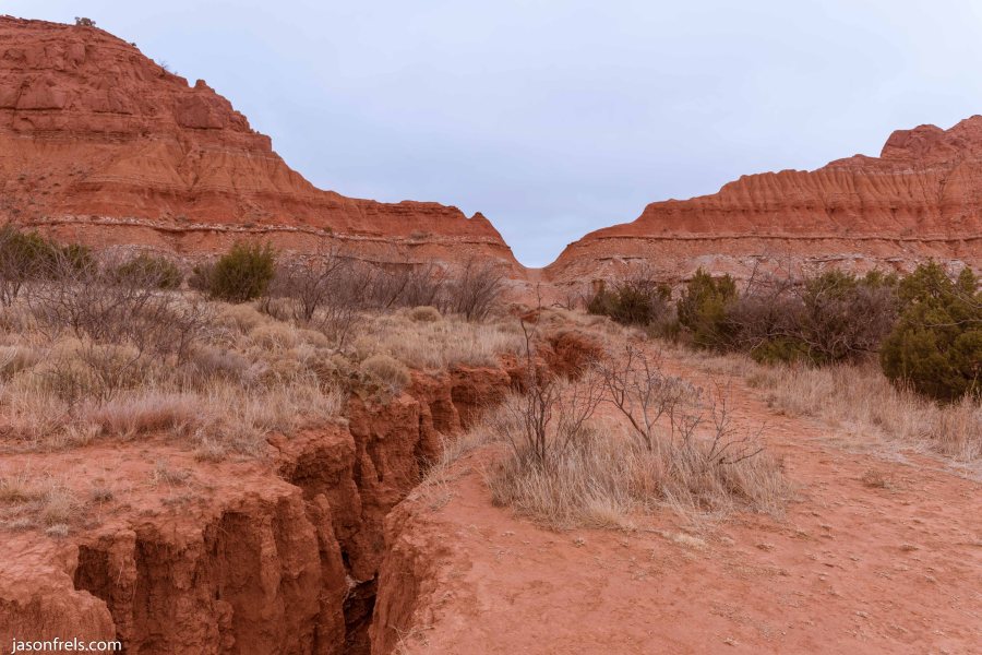 Caprock Canyons State Park Texas hiking trail