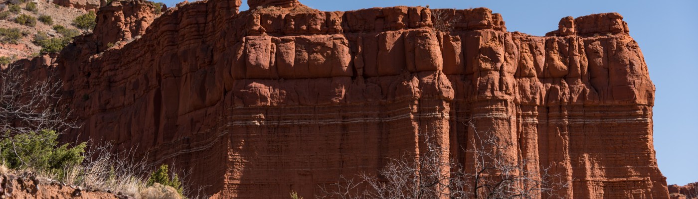 Caprock Canyons State Park Texas cliffs hiking west landscape arid