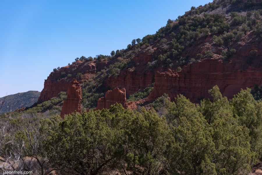 Caprock Canyons State Park Texas cliffs hiking west landscape arid