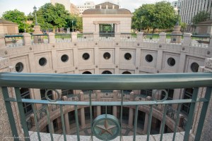 Focus stacked stars at the Texas capitol building in Austin