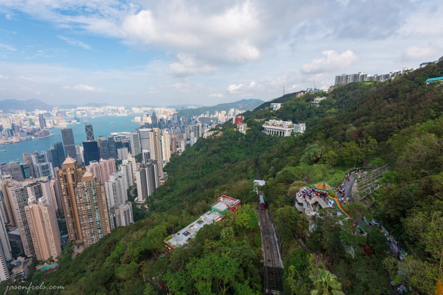 Victoria Peak Tram in Hong Kong