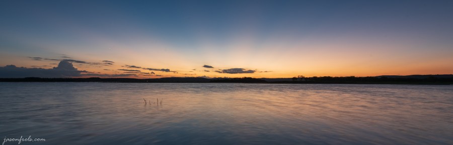 Sunset at Lake Buchanan Texas