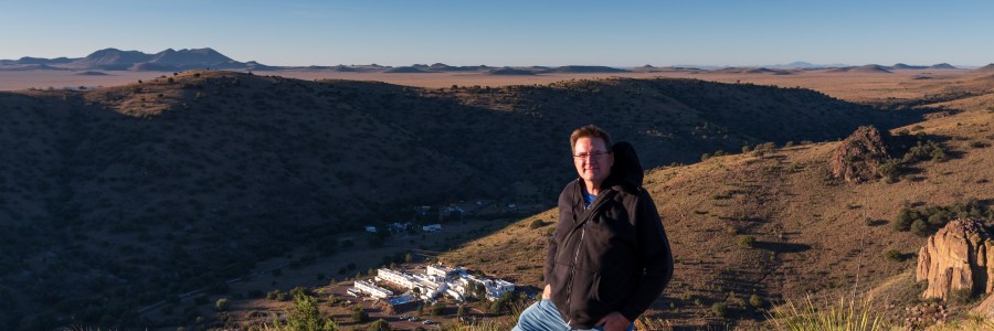 Jason Frels at Davis Mountains State Park Texas