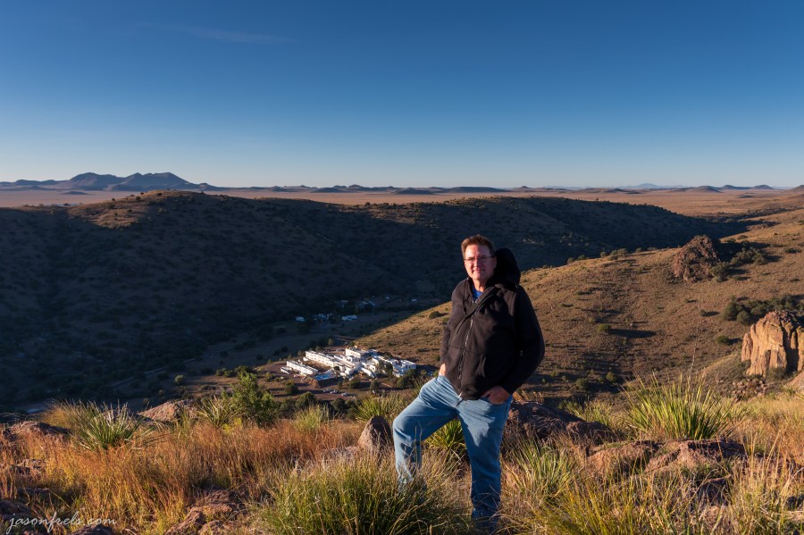 Jason Frels at Davis Mountains State Park Texas