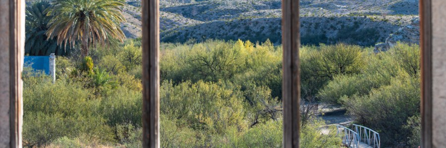 Abandoned Hot Spring resort at Big Bend National Park