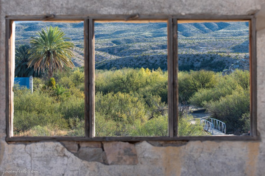 Abandoned Hot Spring resort at Big Bend National Park