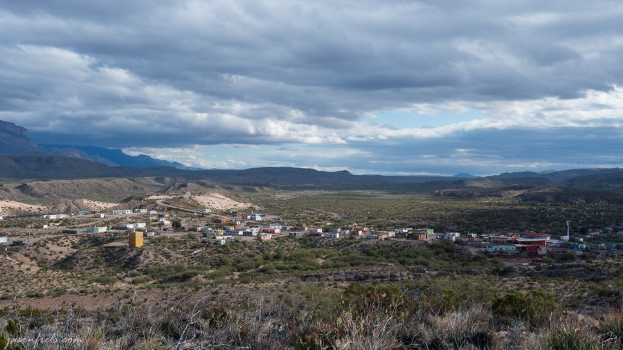 Boquillas del Carmen from US side of border