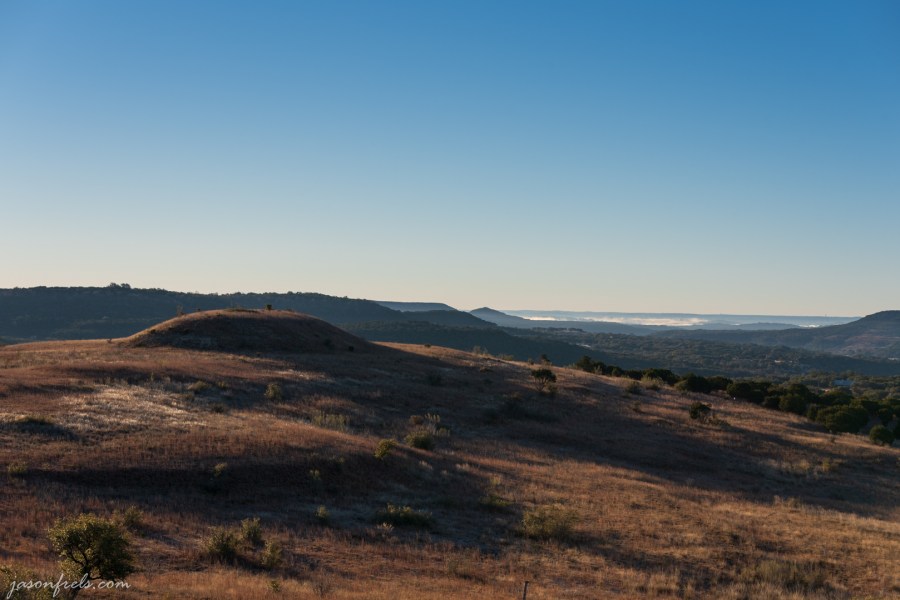 Hill in Balcones Canyonlands National Wildlife Refuge in Central Texas
