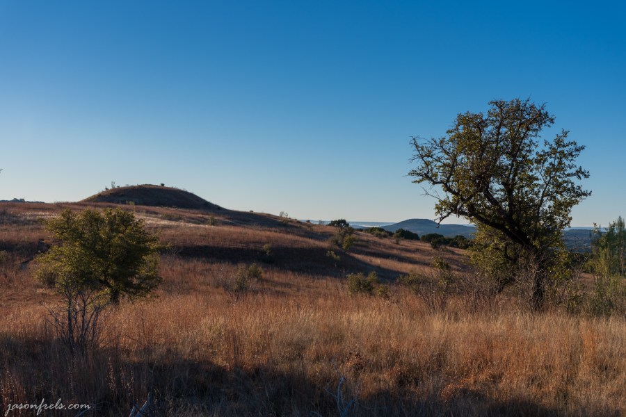 Hill in Balcones Canyonlands National Wildlife Refuge in Central Texas