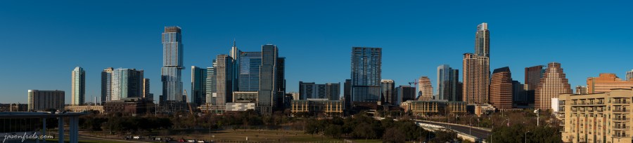 Panorama of Downtown Austin Texas