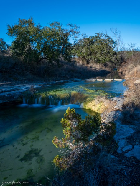 Long Exposure waterfall at Balcones Canyonland National Wildlife Refuge