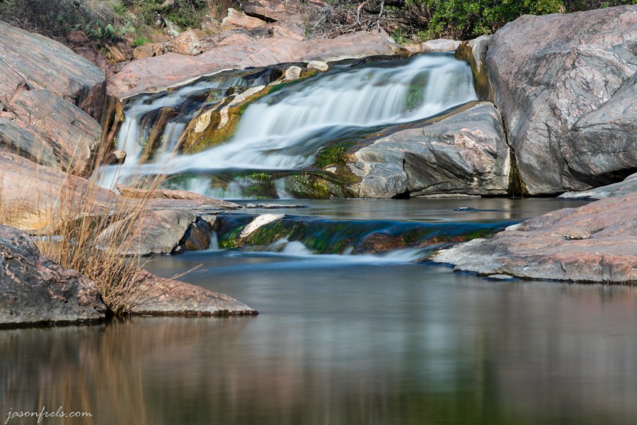 Waterfall at Inks Lake State Park Texas