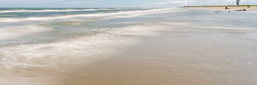 Beach at Galveston Island State Park - 2s Exposure