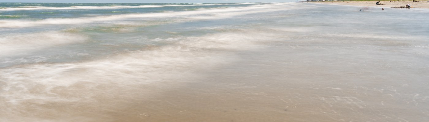 Beach at Galveston Island State Park - 2s Exposure
