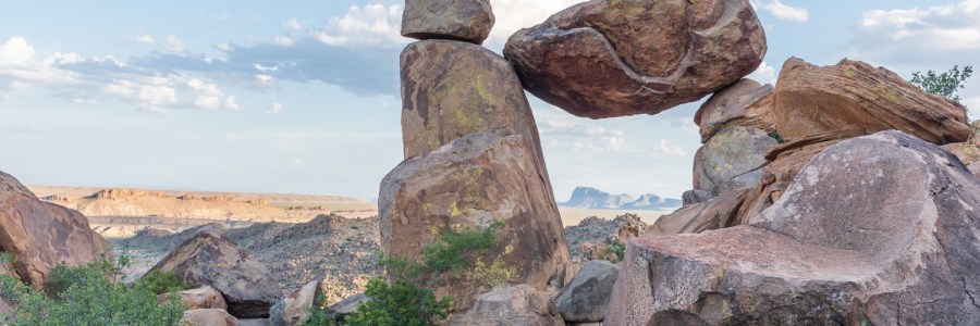 Balanced Rock at Big Bend National Park