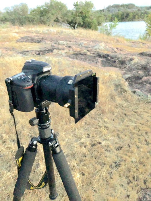 D750 with ND Filter Attached