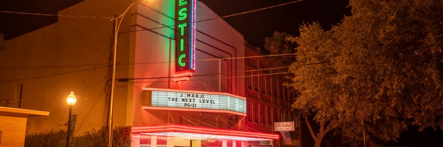 Majestic Theater in Eastland Texas