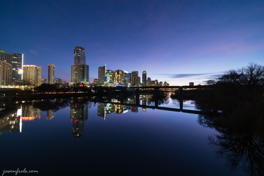 Austin Texas in Morning Twilight