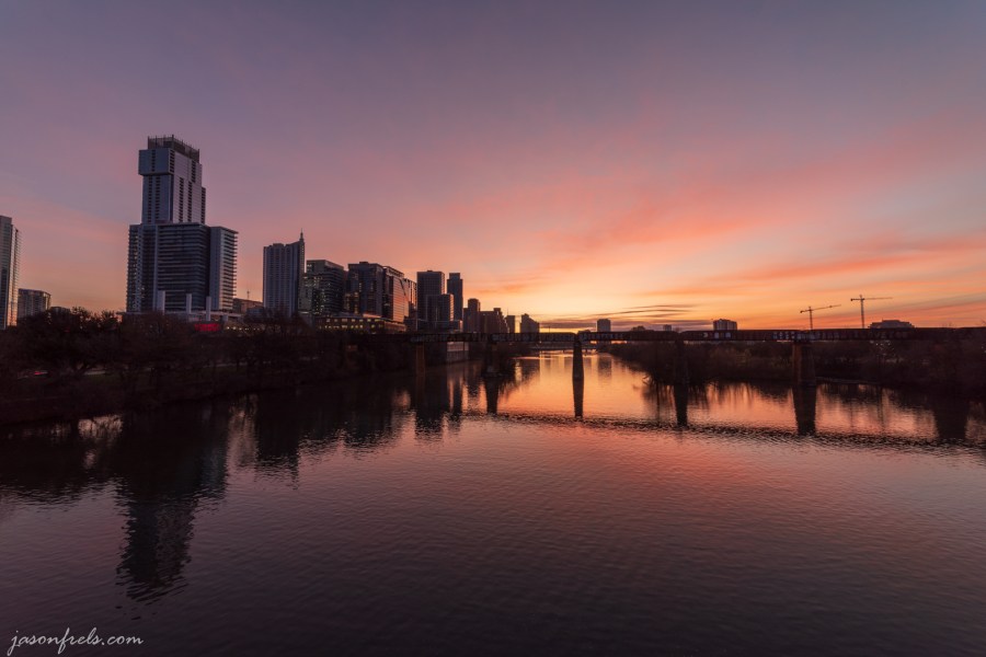 Austin Texas at sunrise
