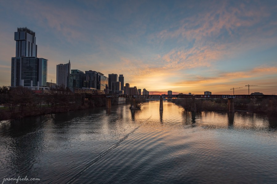 Downtown Austin Texas at Sunrise