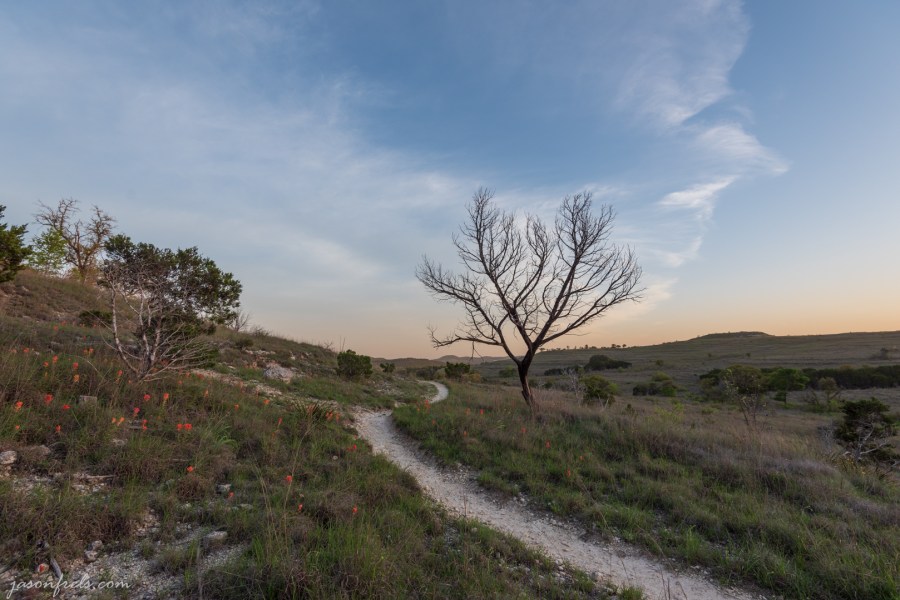 Hiking Trail at Balcones Canyonlands National Wildlife Refuge