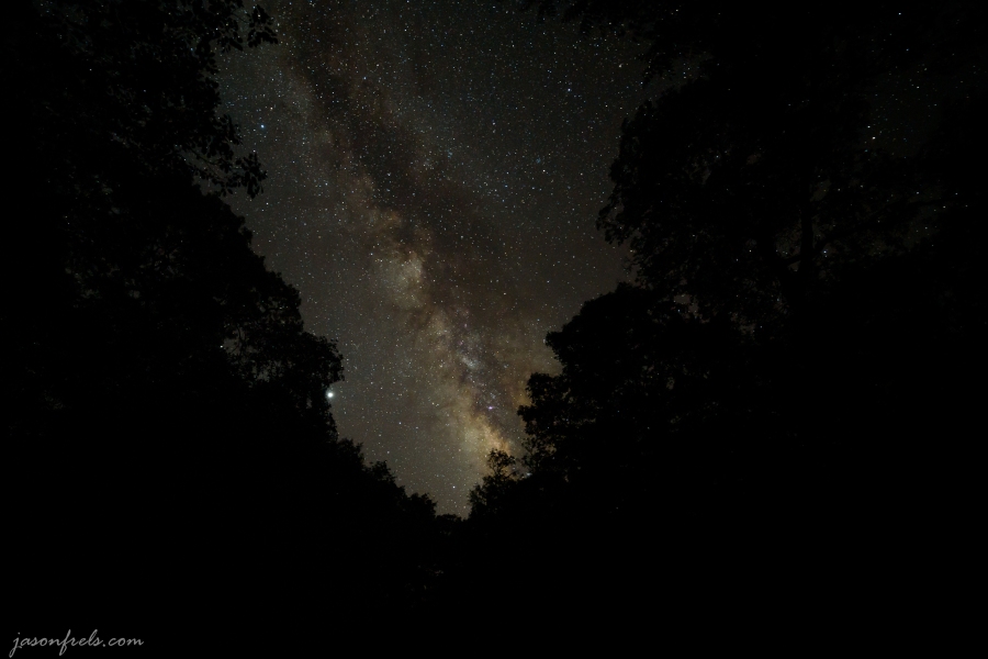 Milky Way at Lost Maples State Natural Area