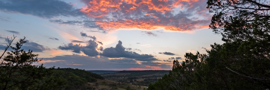Sunset at Balcones Canyonlands National Wildlife Refuge