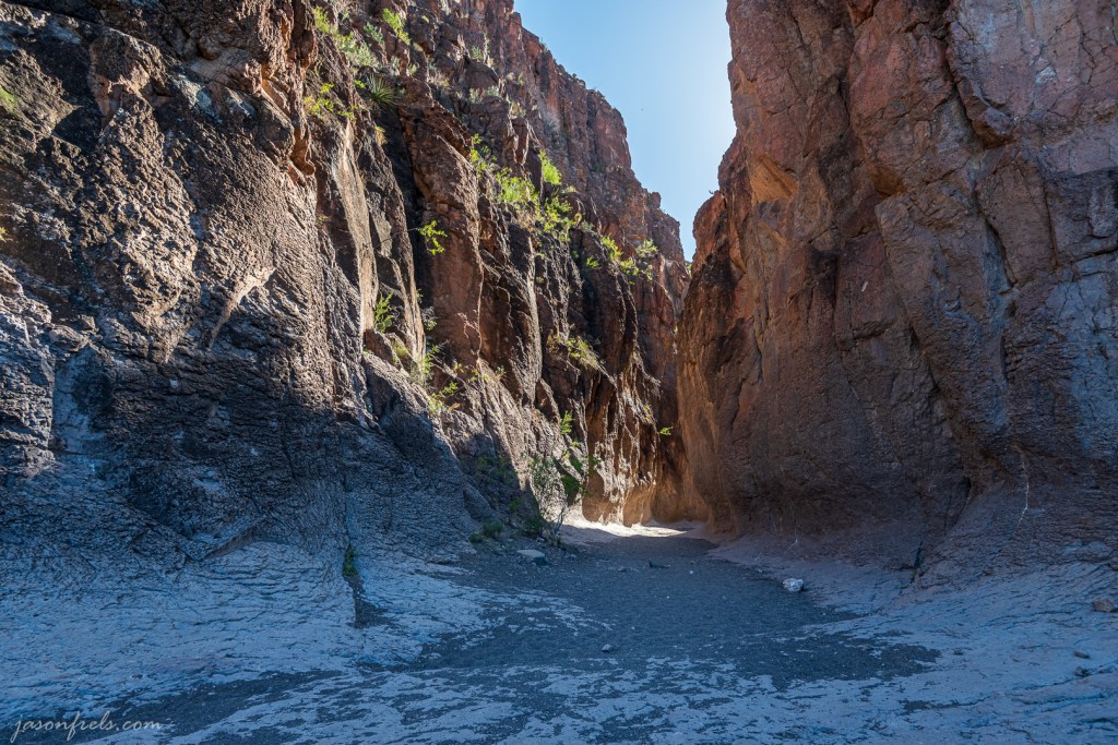 Closed Canyon Trail in Big Bend Ranch State Park