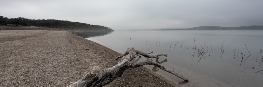 Canyon Lake on a Foggy Morning
