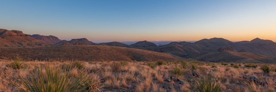 Sunset from Sotol Vista in Big Bend