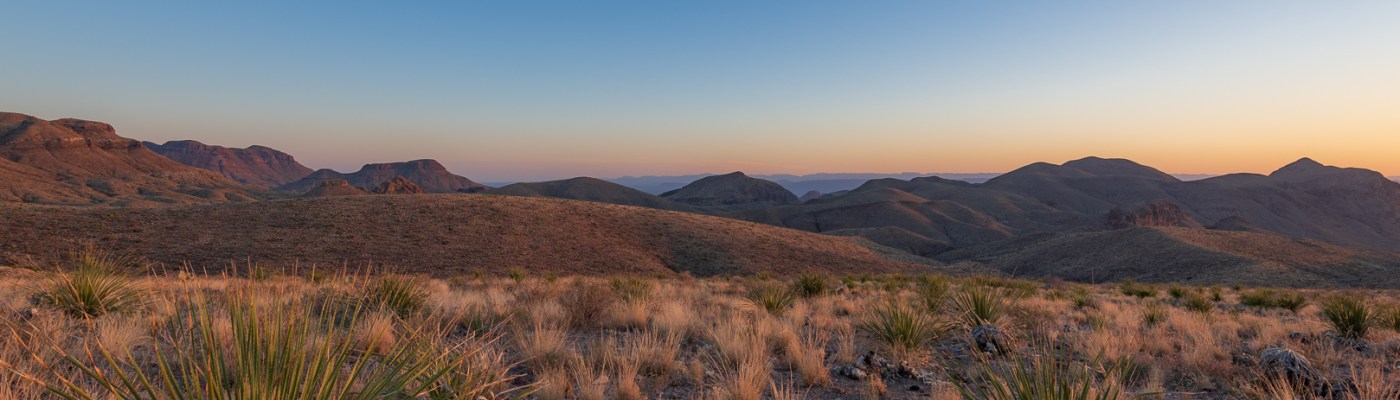 Sunset from Sotol Vista in Big Bend